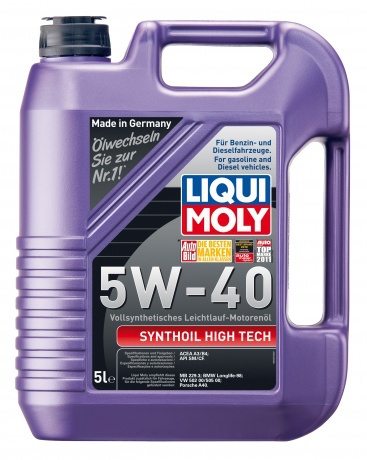 Фото Liqui Moly Synthoil High Tech 5W-40 5л