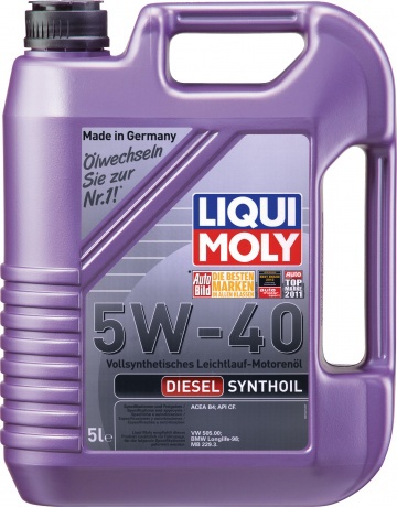 Фото Liqui Moly Diesel Synthoil 5W-40 5л