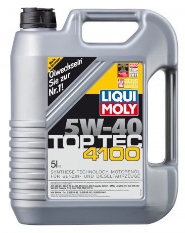 Фото Liqui Moly Top Tec 4100 5W-40 5л
