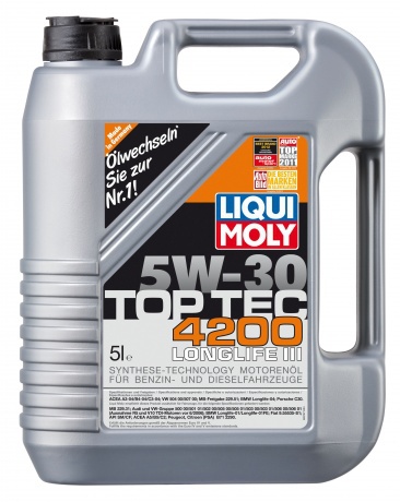 Фото Liqui Moly Top Tec 4200 5W-30 5л