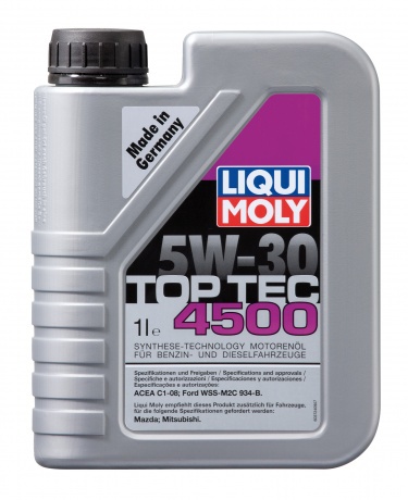 Фото Liqui Moly Top Tec 4500 5W-30 1л