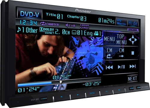 Фото Pioneer AVH-P4100DVD