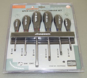 Фото D03PR06S Набор отверток шлиц и крест