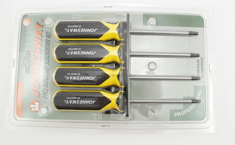 Фото D15PR04S Набор отверток TORX, Т10-Т-25, 4предмета