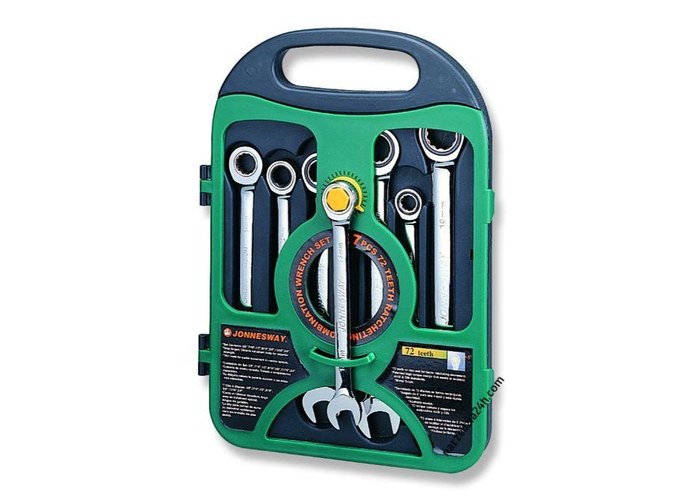 Фото W45107S Набор ключей комбинированных трещоточных 72 зубца 10-1