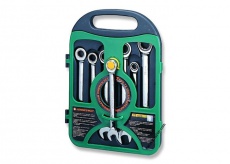 Придбати Наборы инструментов W45107S Набор ключей комбинированных трещоточных 72 зубца 10-1