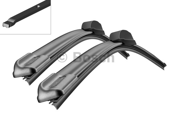 Фото Стеклоочиститель BOSCH 3397007116 AERO К-Т 2 600/400 mm Renault Clio III 2005-, Megane 2008- ШТ.