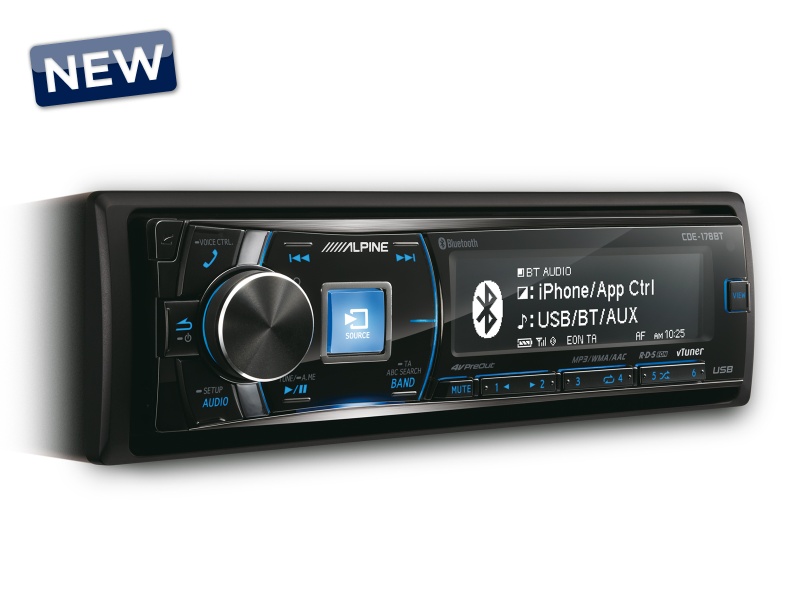 Фото Alpine CDE-178BT