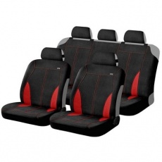 Придбати Чехлы на сидения Чехлы Hadar Rosen FOX (REPLAY) Красный с Черным 22118