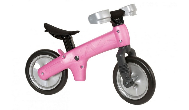 Фото Велосипед BELLELLI B-Bip Pl обучающий розовый 2-5лет (беговел)