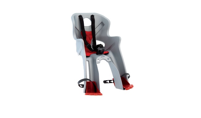 Фото Сиденье пер. BELLELLI Rabbit handlefix SILVER детское (серебрист)