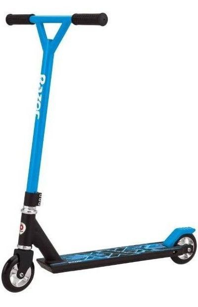 Фото Al Razor Pro III Black Deck/Blue Riser Y-Bar