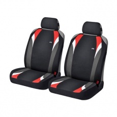 Придбати Чехлы на сидения Накидки фронт Hadar Rosen FORMULA, Черный/Красный 21148