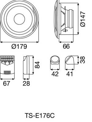Фото Pioneer TS-E176C