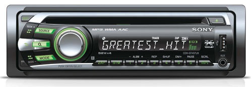 Фото Sony CDX-GT437U
