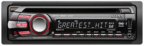 Фото Sony CDX-GT430U