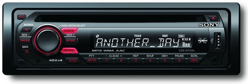 Фото Sony CDX-GT33U