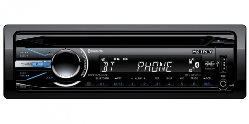 Фото SONY MEX-BT3807U