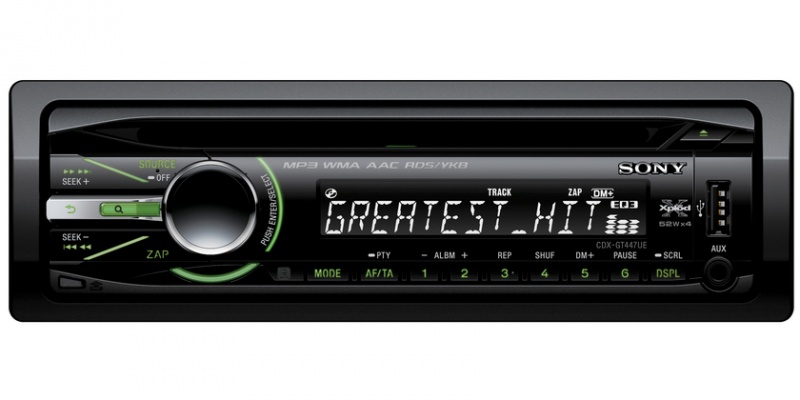 Фото SONY CDX-GT447UE
