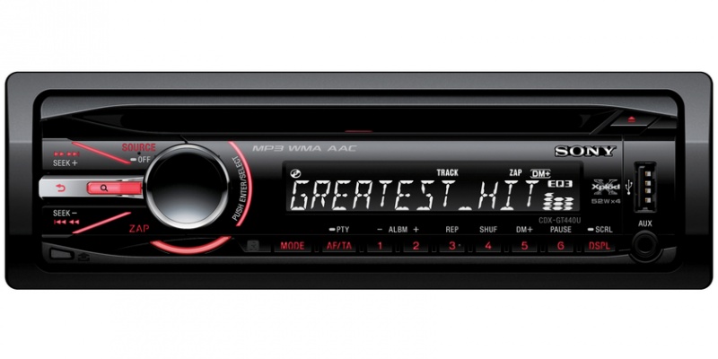 Фото SONY CDX-GT440U