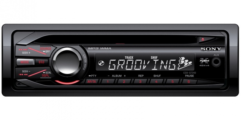 Фото SONY CDX-GT240