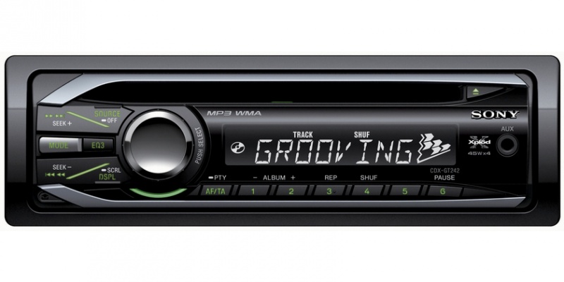 Фото SONY CDX-GT242