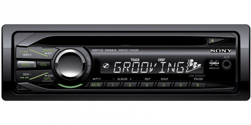 Фото SONY CDX-GT247EE