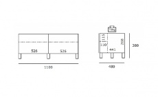 Придбати Стойки Just-racks JRL1101-BG