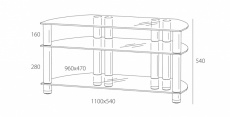 Придбати Стойки Spectral CU 21110