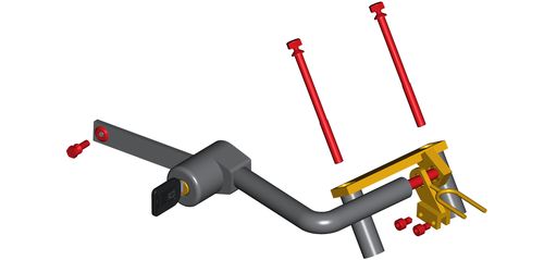 Фото Модельный безштыревой блокиратор КПП Construct