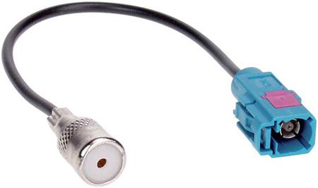 Фото Антенный адаптер 1521-02 Audi/ BMW/ VW FAKRA ( штатная маг -iso)