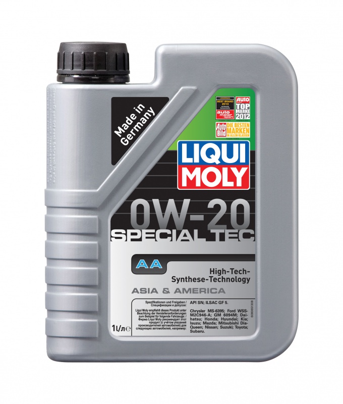 Фото LIQUI MOLY Special Tec АА 0W-20 1L