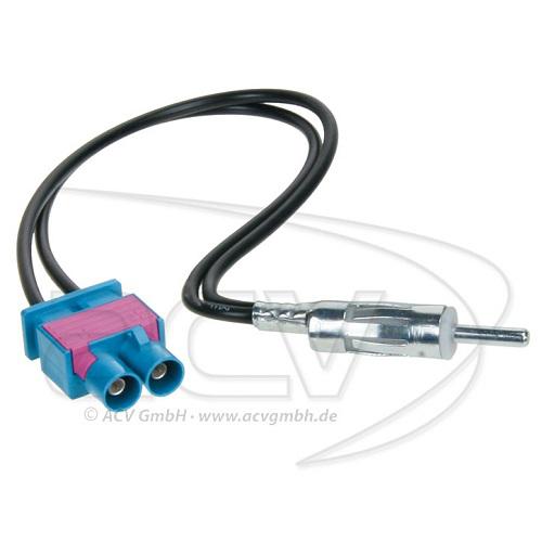 Фото Антенный адаптер 1524-09 Audi/ Mercedes/ Seat/ Skoda/ VW-DIN (без сепаратора)