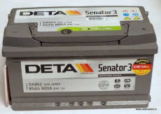 Придбати Автомобільні акумулятори DETA Senator 3 6ст-85 А/ч R