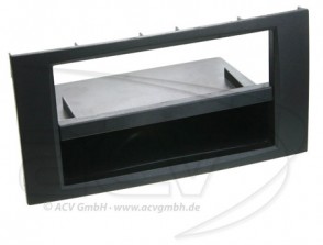 Фото 291114-08 Рамка переходная Rubber Touch Ford Focus / C-Max / Fiesta / Fusion / Galaxy / S-Max / Tran