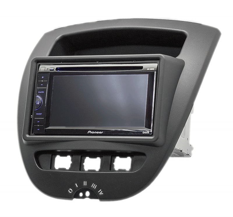 Фото Carav 11-167 PEUGEOT (107) 2005+/ TOYOTA Aygo 2005+ / CITROEN C1 2005+) 2DIN