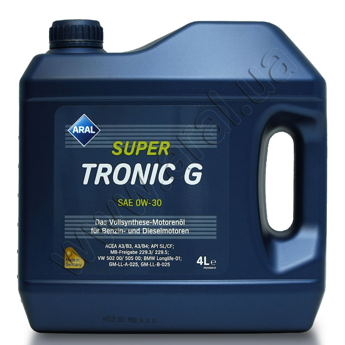 Фото Aral SuperTronic G 0W-30 4L