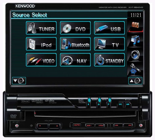 Фото Kenwood KVT-554DVD
