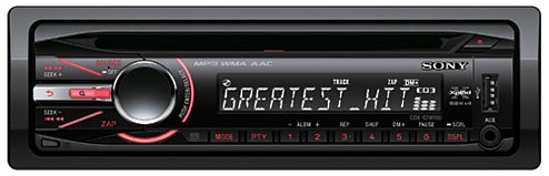 Фото Sony CDX-GT490U