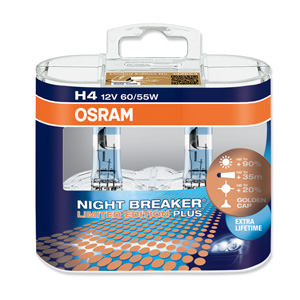 Фото Osram Night Breaker Plus Limited Edition H4