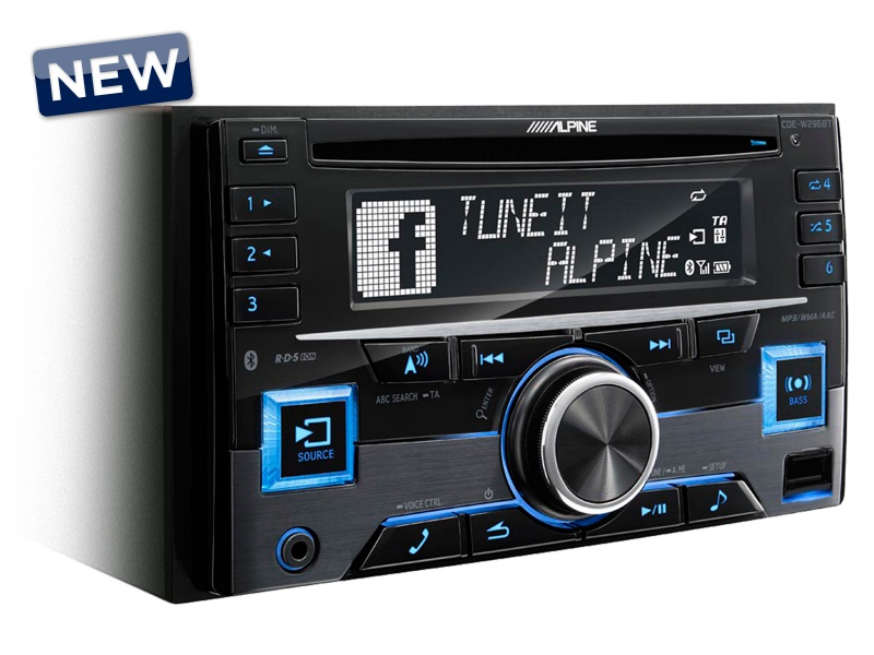 Фото  Alpine CDE-W296BT 