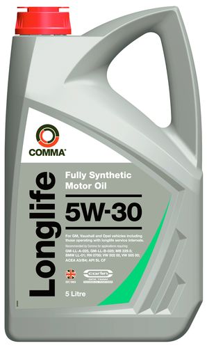 Фото Comma LONG LIFE 5W-30 5L