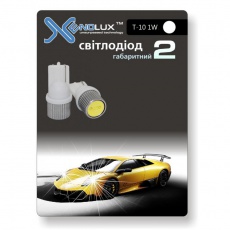 Придбати LED  T10-1W (2шт) радиатор белый 