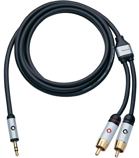 Фото Кабель OEHLBACH 60004 i Connect jack to 2 RCA Set 3 m black