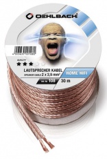 Придбати Акустические кабели OEHLBACH 108 Speaker Cable 2x2,50mm clear spool