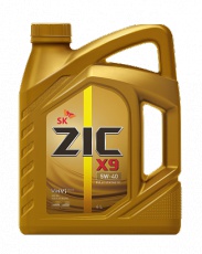 Придбати Моторное масло ZIC X9 5W-40 4л