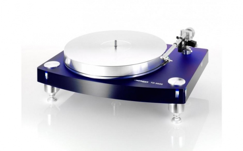 Фото Thorens TD-2035 BC version (Made in Germany) Blue, Без тонарма