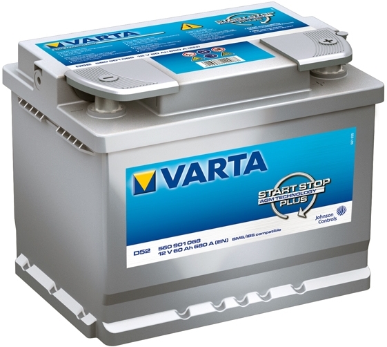 Фото VARTA Start-Stop Plus 60Ah/680A VA560901068