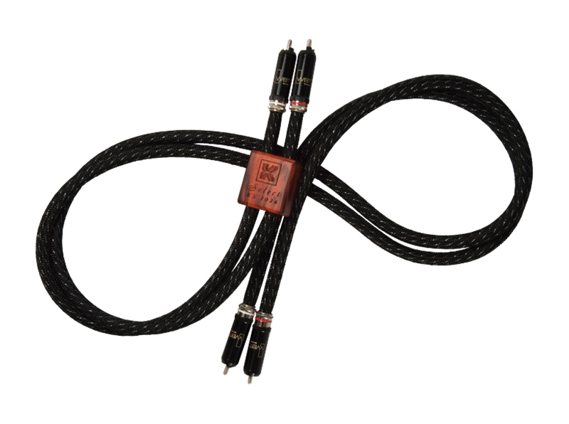 Фото Kimber Kable Select Silver 1036 (RCA-RCA) 0.75 m с коннекторами WBT -0102 AG