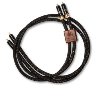 Фото Kimber Kable Select Hybrid 1021 (RCA-RCA) 0.75 m с коннекторами WBT-0102 CU